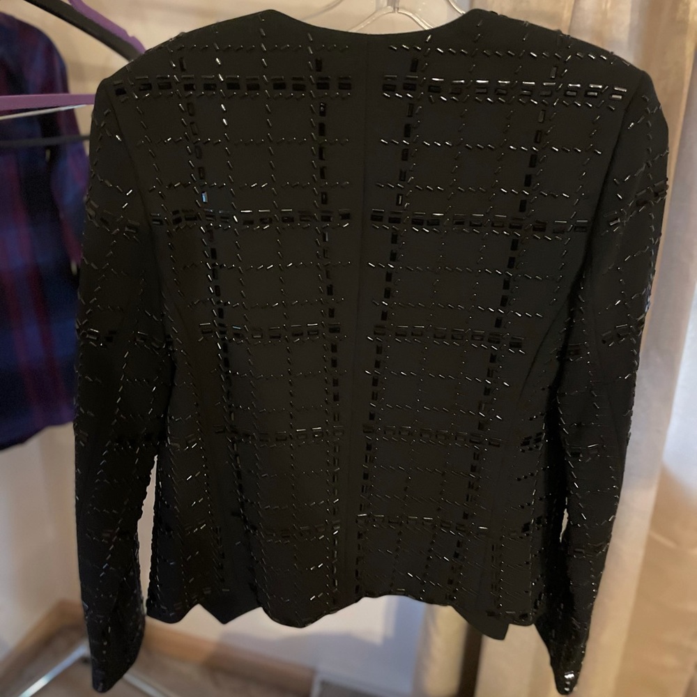 Michael Kors black studded jacket. NWT.